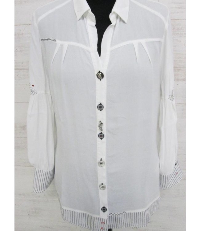 Elly Italia Blouse Naturale