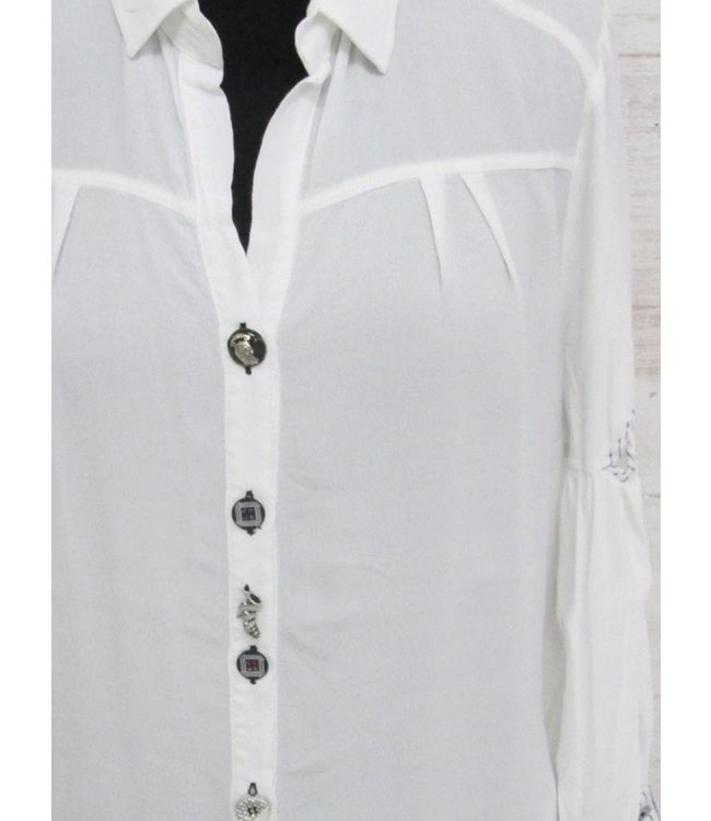 Elly Italia Blouse Naturale