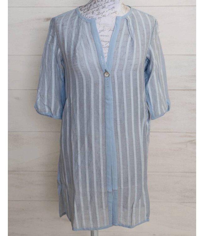 Elisa Cavaletti Blusenjacke hellblau