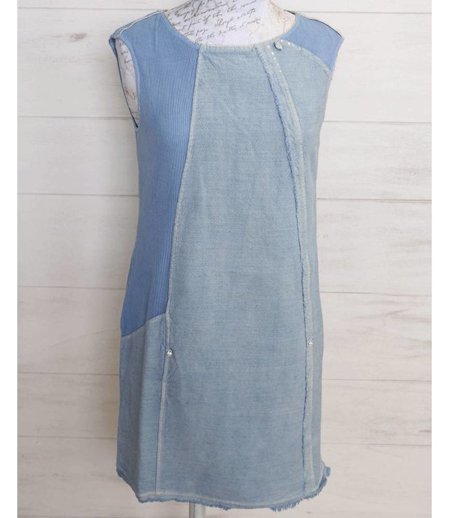 Elisa Cavaletti Sleevless dress light blue
