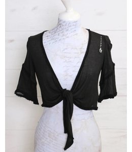 Elisa Cavaletti Bolero jacket black