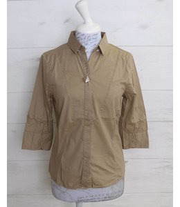 Elisa Cavaletti Kurzbluse taupe