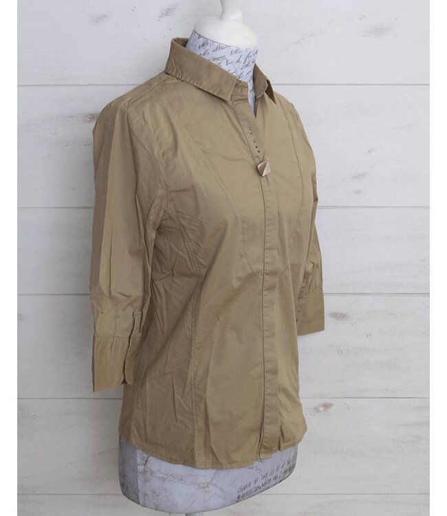 Elisa Cavaletti Short blouse taupe