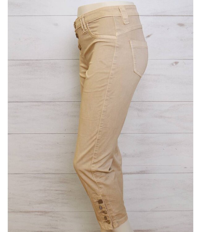 Elisa Cavaletti 7/8 trousers beige