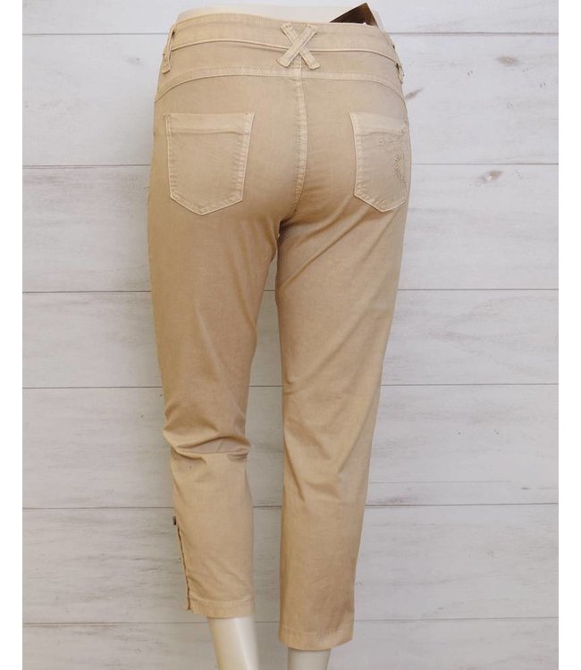 Elisa Cavaletti 7/8 trousers beige