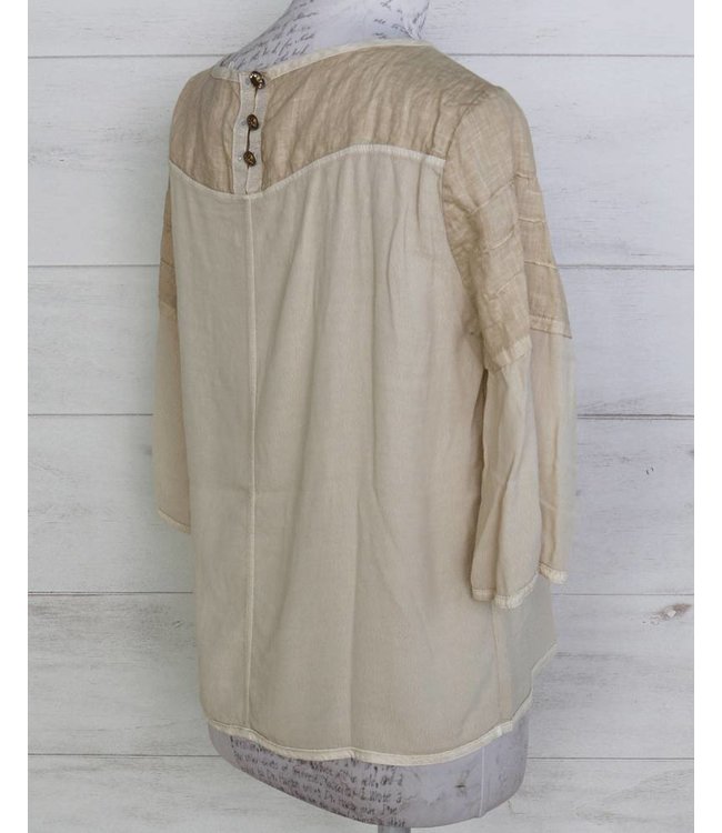 Elisa Cavaletti Shirt blouse beige