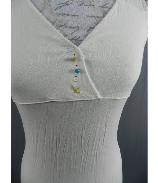 Elisa Cavaletti Basic-Top weiss