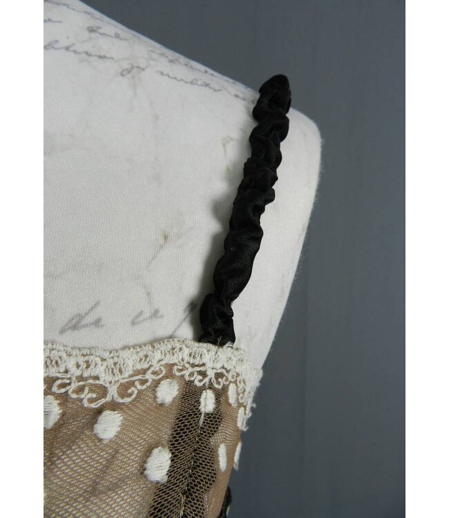 Elisa Cavaletti Träger-Longtop Seide mocca