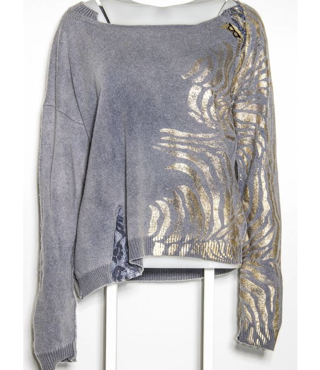 Elisa Cavaletti Pull tricoté Volo Oro