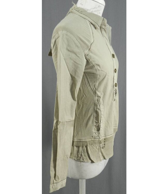 Elisa Cavaletti Bluse taupe