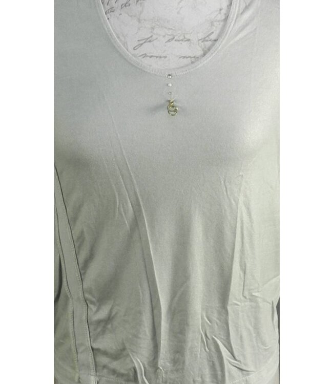 Elisa Cavaletti Top türkisblau-gold