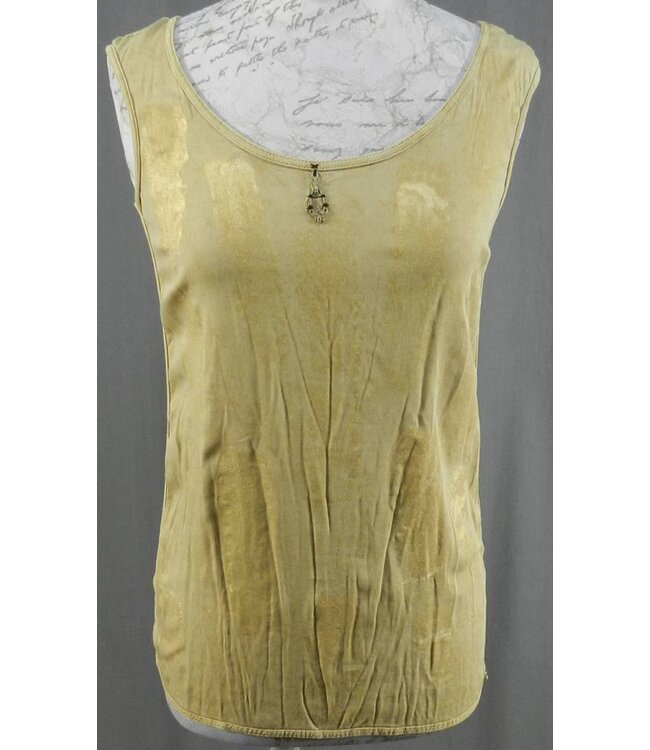 Elisa Cavaletti Top beige-gold