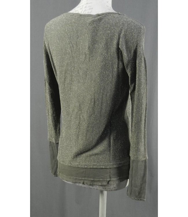 Elisa Cavaletti Pullover antrazith-silber