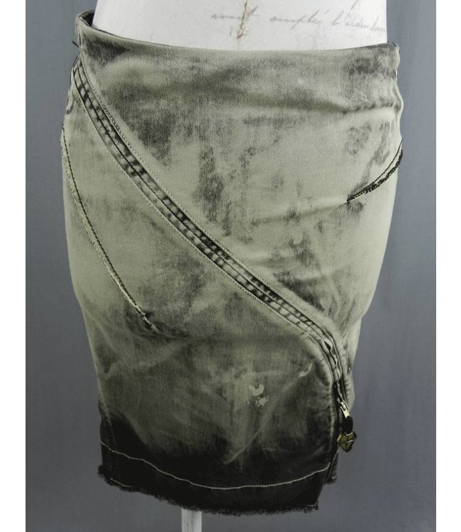 Elisa Cavaletti Jeansrock schwarz verwaschen