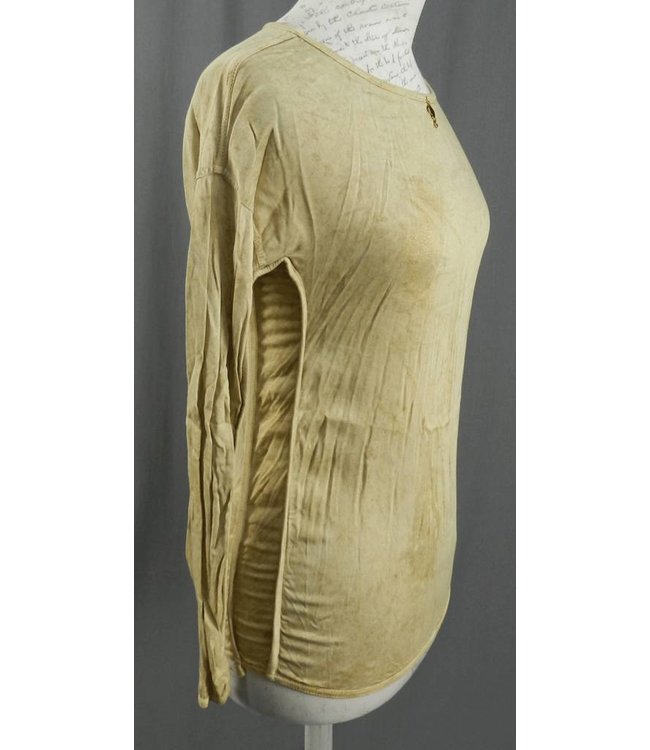 Elisa Cavaletti Basic-Shirt beige-gold