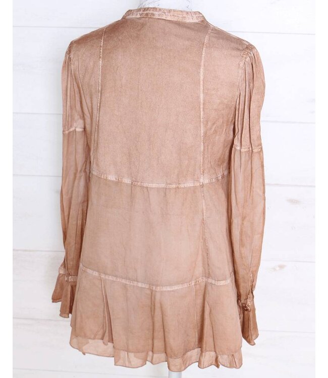 Elisa Cavaletti Bluse altrosa-rotgold