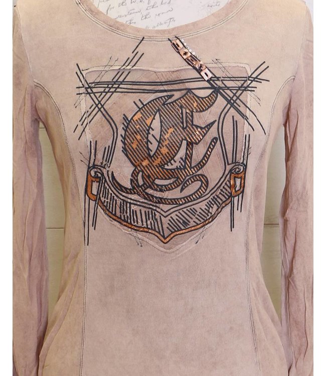 Elisa Cavaletti T-shirt dusky-pink