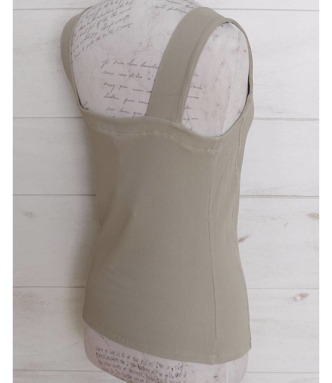 Elisa Cavaletti Top taupe