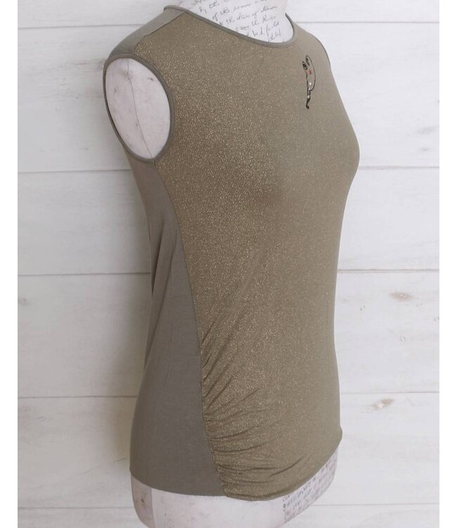 Elisa Cavaletti Haut taupe-doré