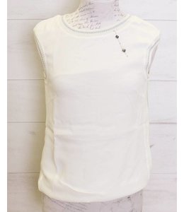 Elisa Cavaletti Basic top ecru