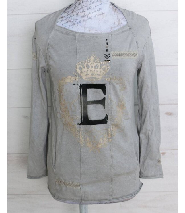 Elisa Cavaletti T-Shirt silbergrau