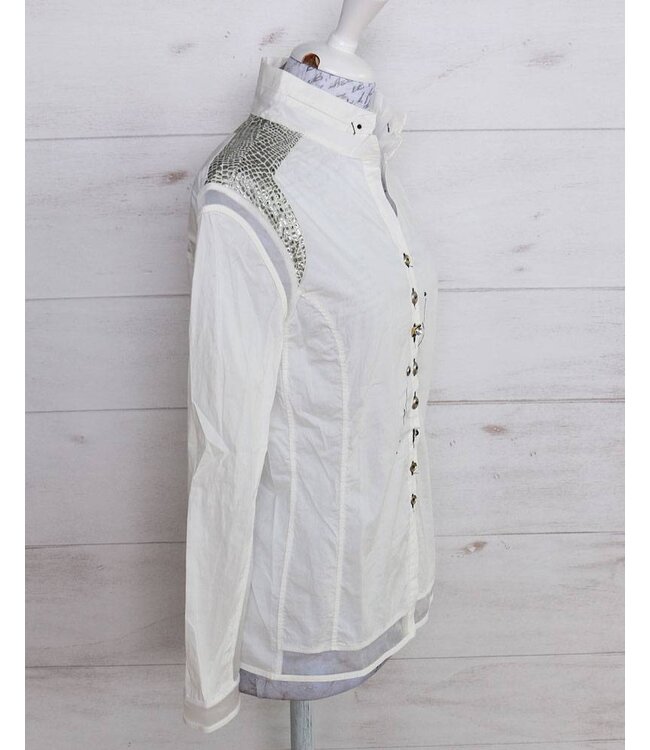 Elisa Cavaletti Bluse écru