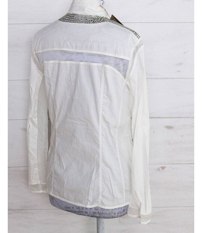 Elisa Cavaletti Bluse écru