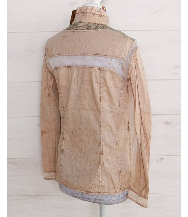 Elisa Cavaletti Chemisier rose délavé