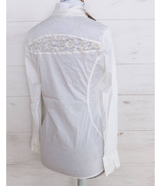 Elisa Cavaletti Bluse weiss
