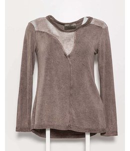 Elisa Cavaletti Long-sleeved top mauve