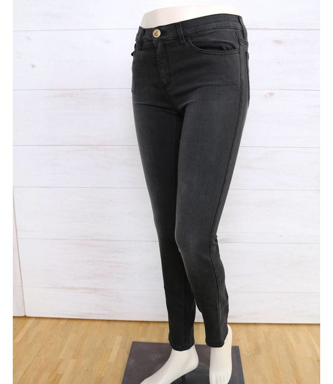 Elisa Cavaletti Pantalon noir délavé