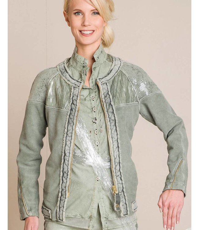 Elisa Cavaletti Kurzjacke hellgrün