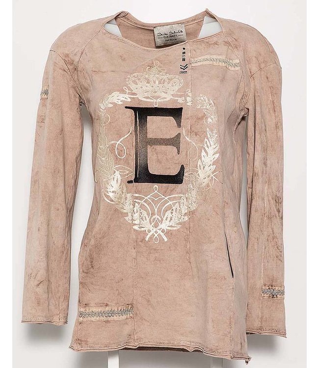 Elisa Cavaletti T-Shirt rosa verwaschen