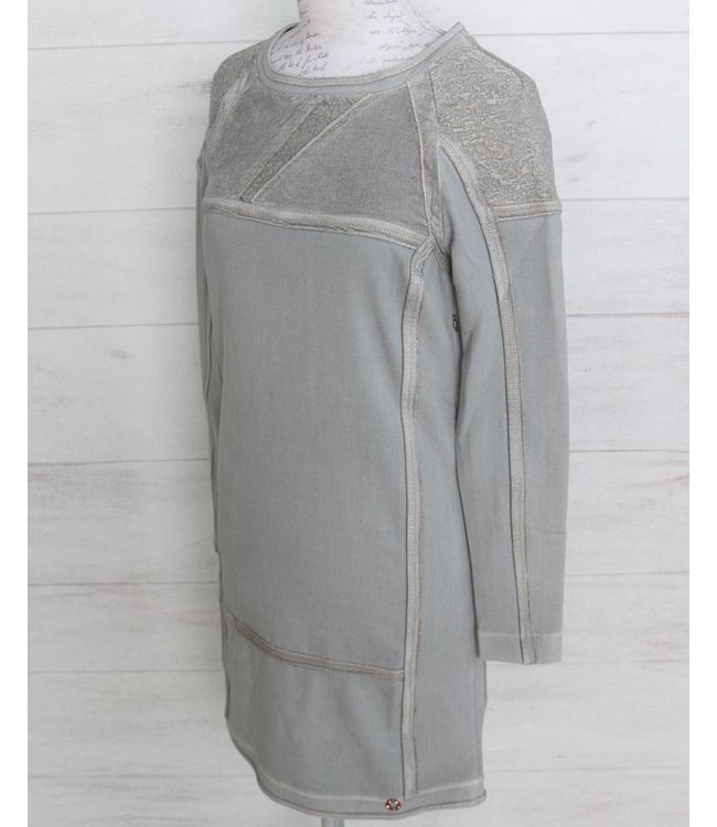 Elisa Cavaletti Tunic - Dress silver grey