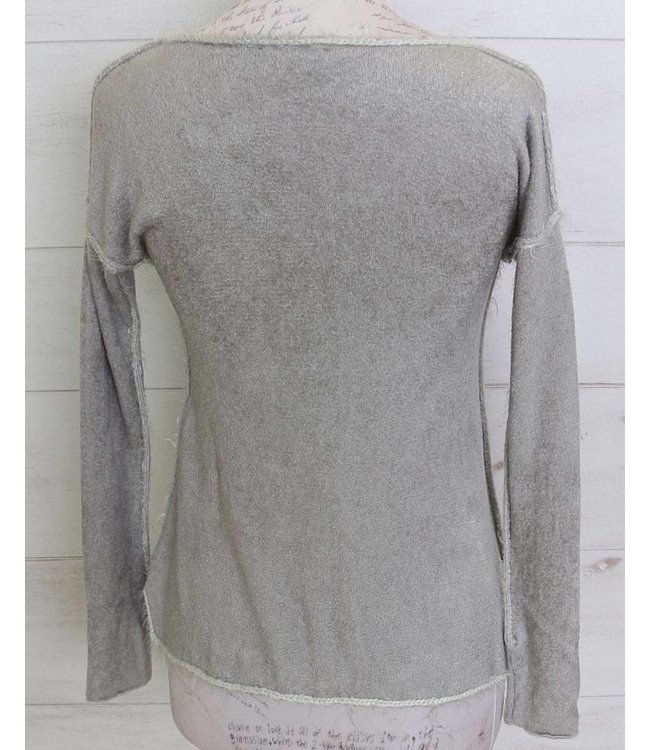 Elisa Cavaletti Pullover silbergrau