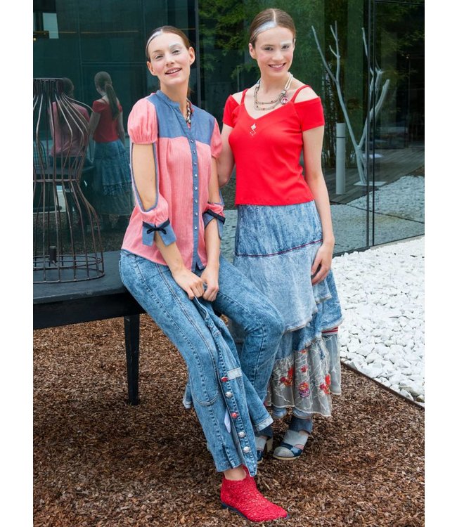 Elisa Cavaletti Jean Denim-Blu