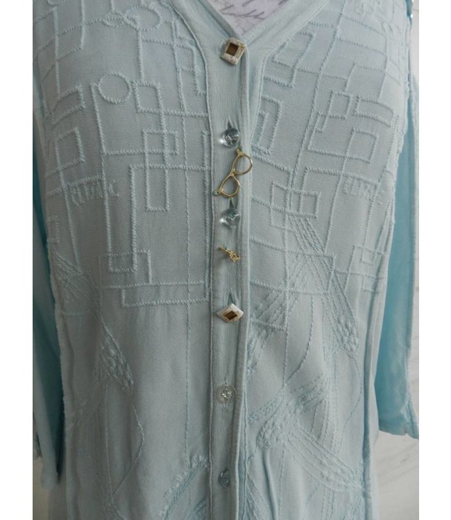 Elisa Cavaletti Jacket blouse Acqua
