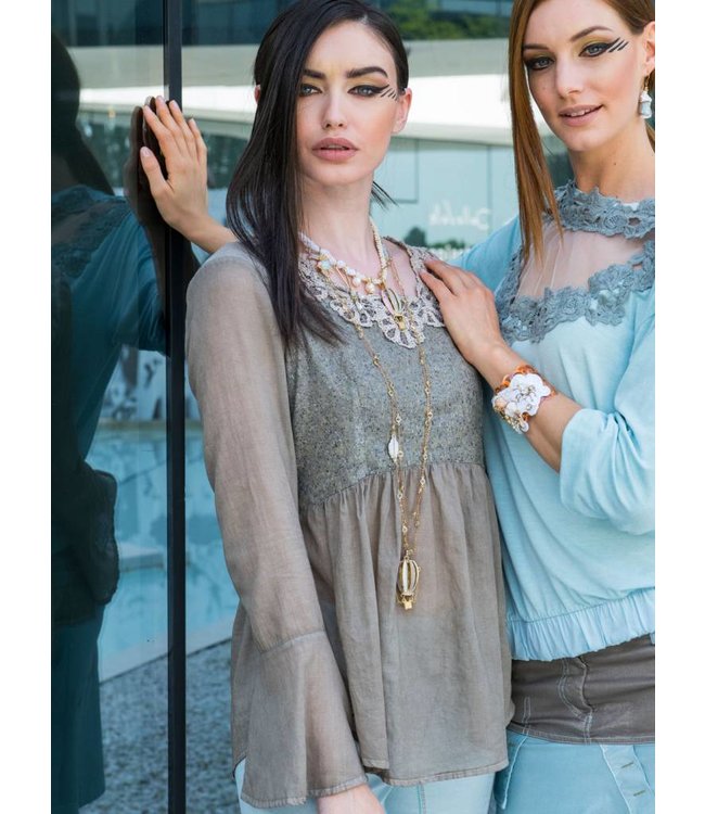 Elisa Cavaletti Blouse Terra