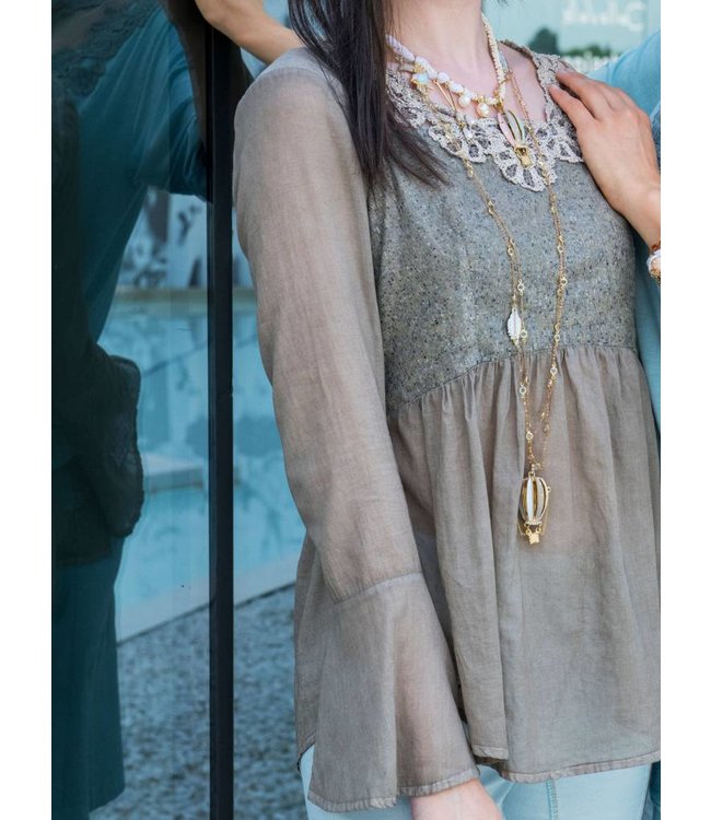Elisa Cavaletti Blouse Terra