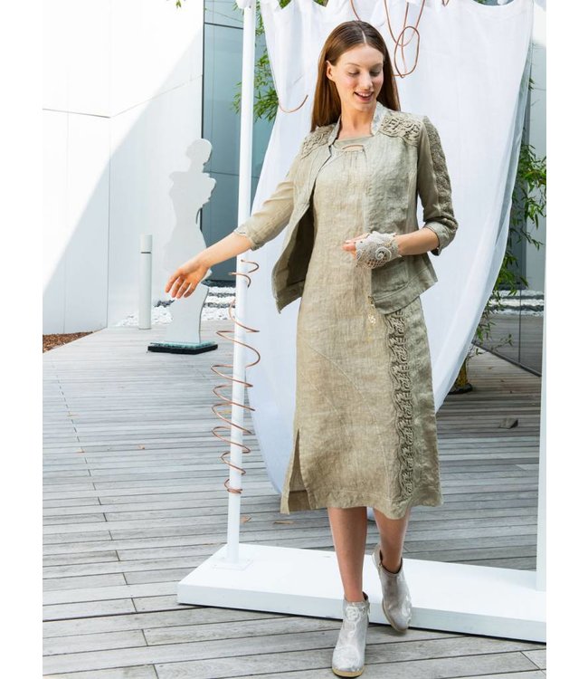 Elisa Cavaletti Long dress Terra