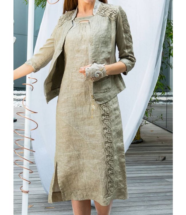 Elisa Cavaletti Long dress Terra