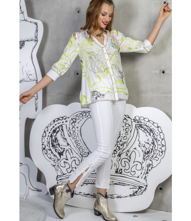 Elisa Cavaletti Trousers Bianco