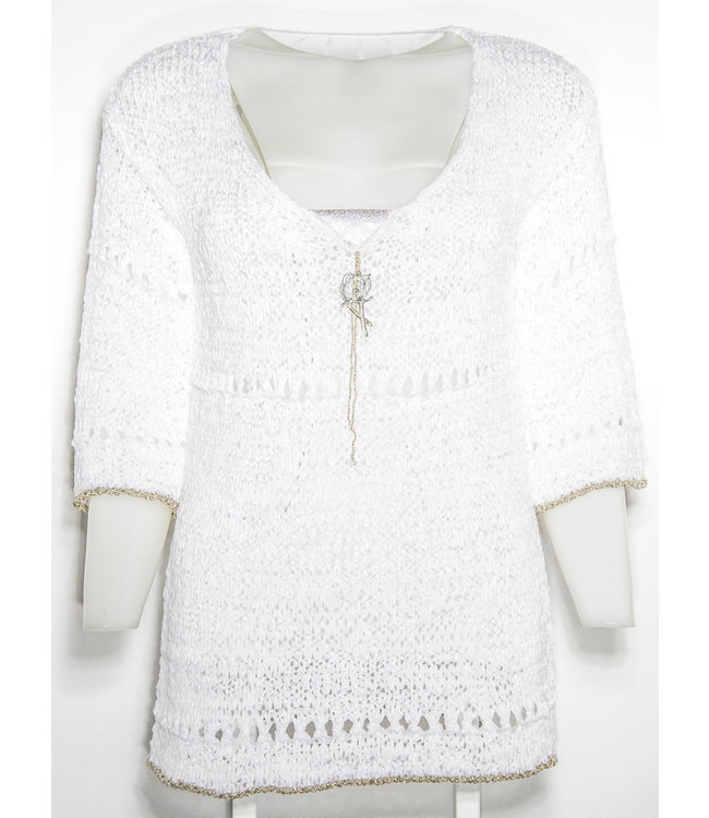 Elisa Cavaletti Jumper Bianco