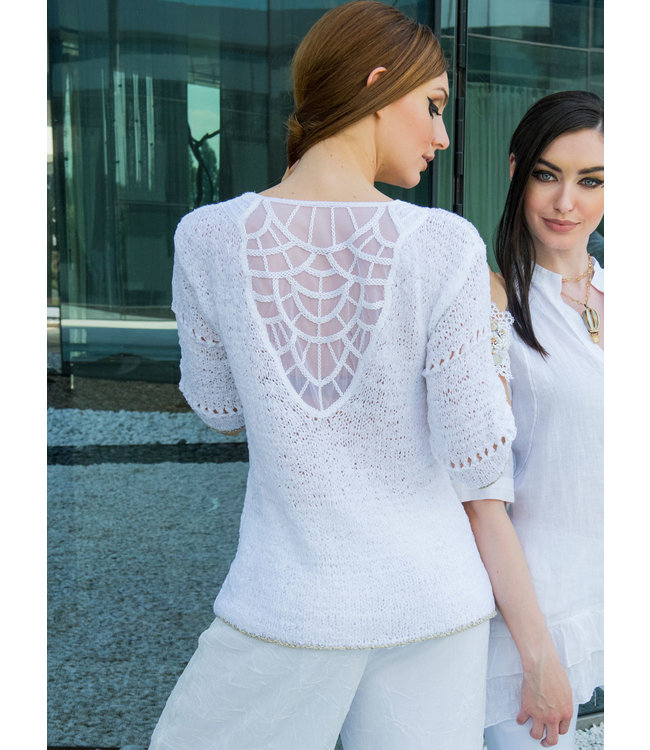 Elisa Cavaletti Jumper Bianco