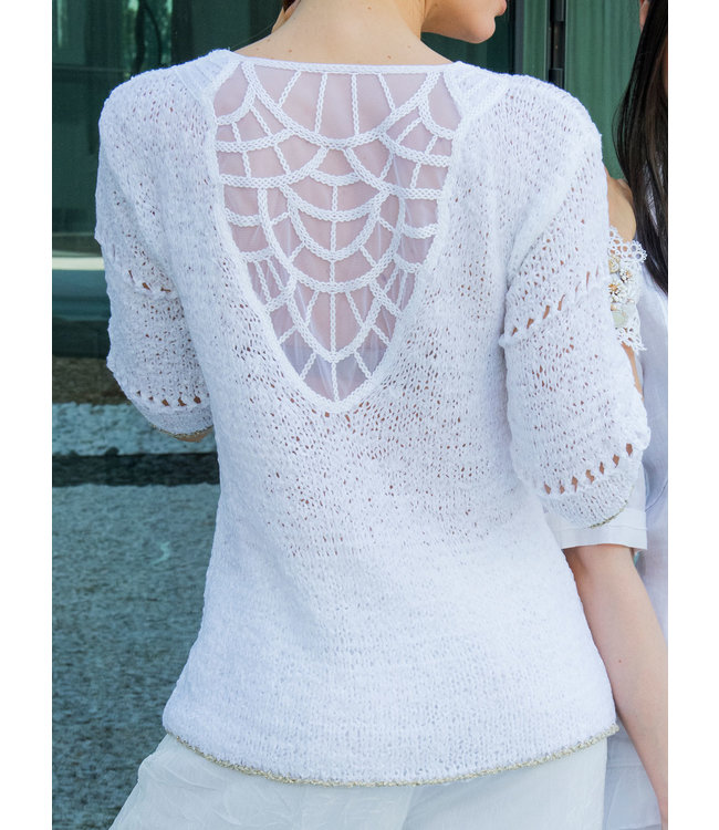 Elisa Cavaletti Jumper Bianco