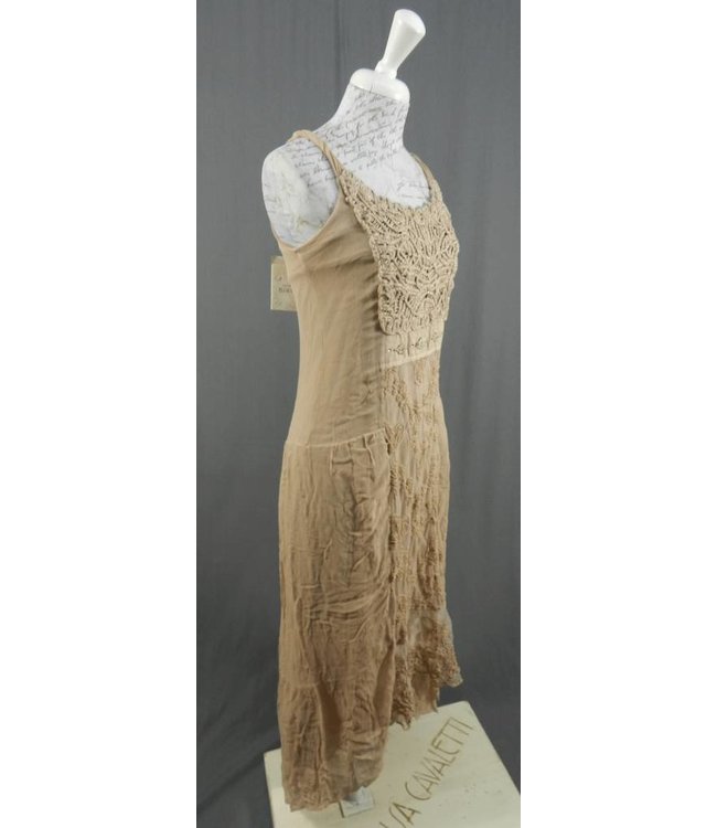 Elisa Cavaletti Long dress dusky-pink