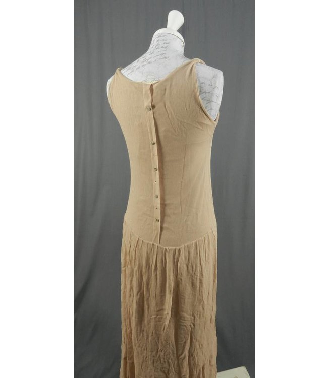 Elisa Cavaletti Long dress dusky-pink