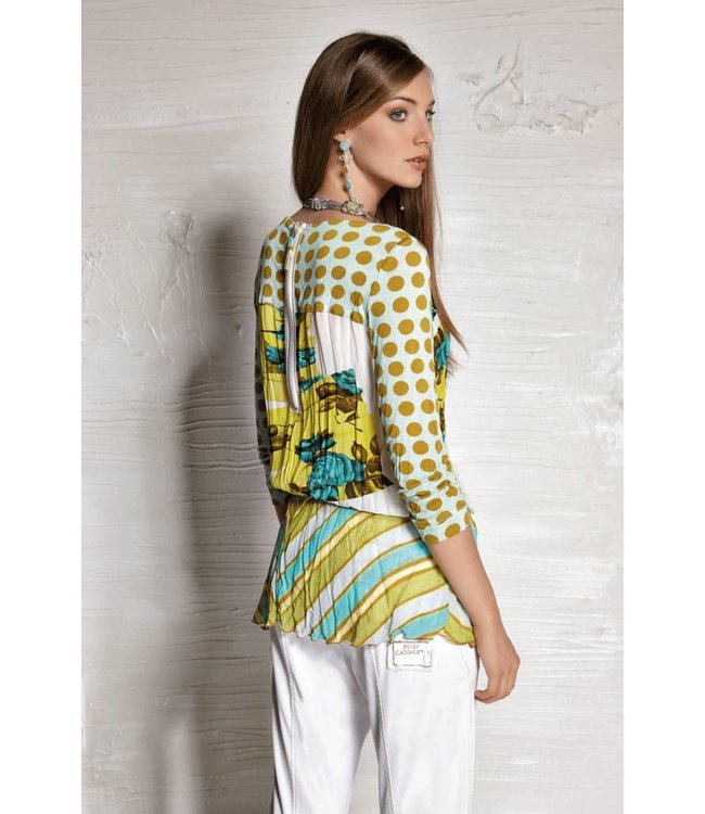 Elisa Cavaletti Tunic white printed