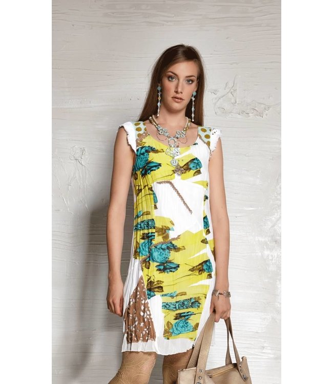 Elisa Cavaletti Dress white printed