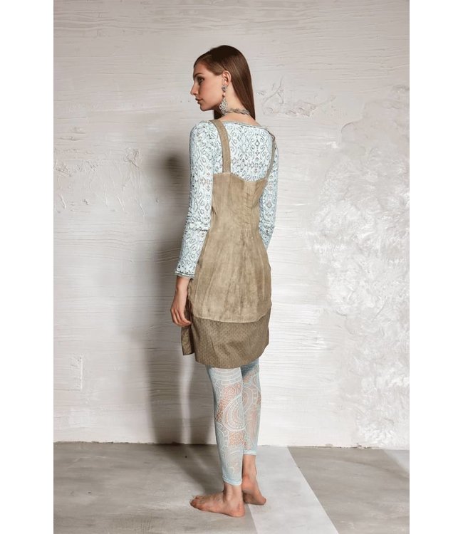 Elisa Cavaletti Strappy dress khaki